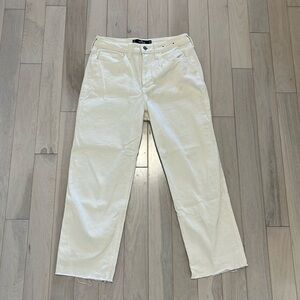 Hollister white jeans